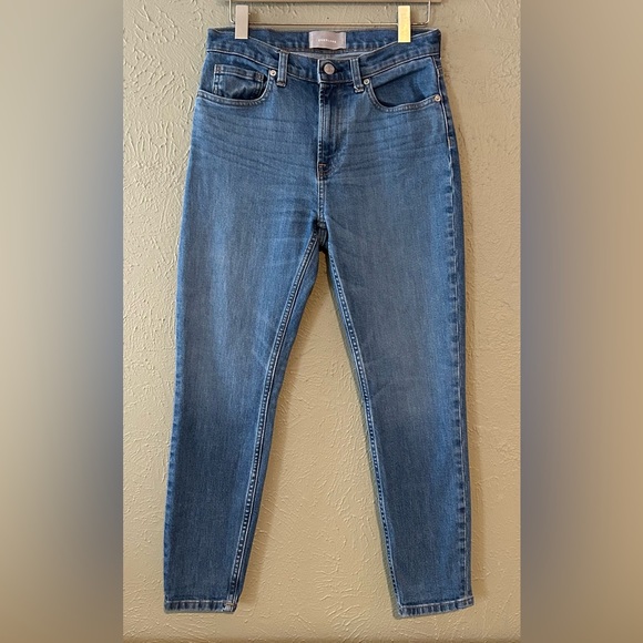 Everlane The Mid-Hise Skinny Ankle Jeans Size 28 - Picture 1 of 9
